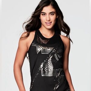 Zumba Black Star Tank Top